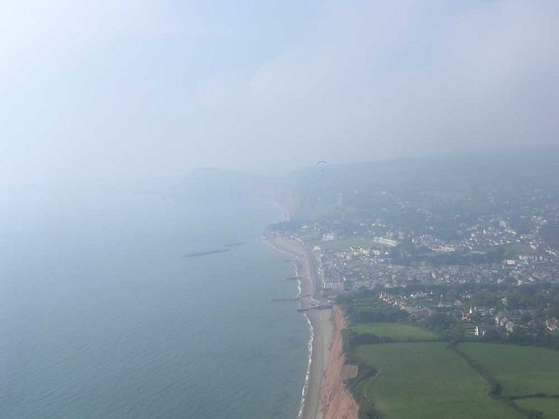 Approaching Sidmouth from the East
