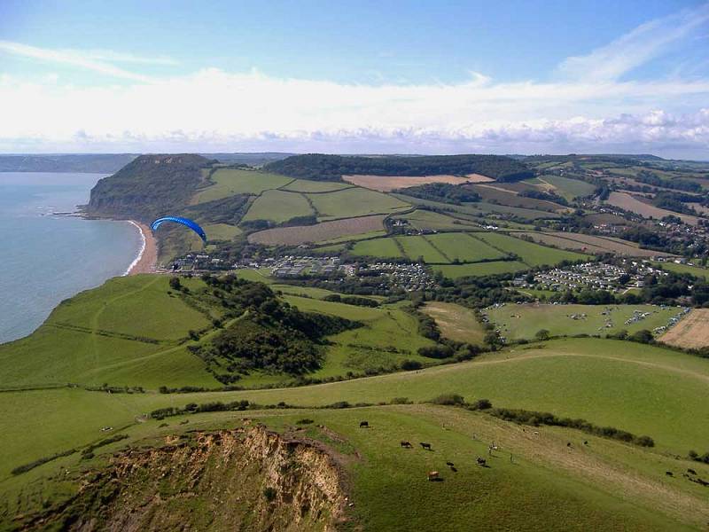 Approaching Seatown and Chideock