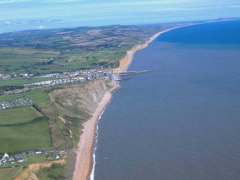 Approaching West Bay from Eype