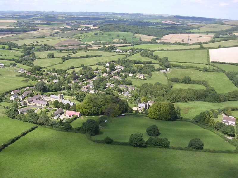 Askerswell Village, 5 miles east of Bridport