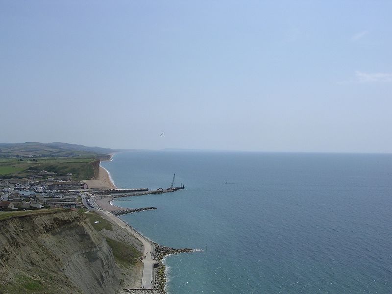 East towards Portland