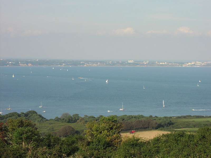 Poole Harbour from White Cliffs (John Pinchin)