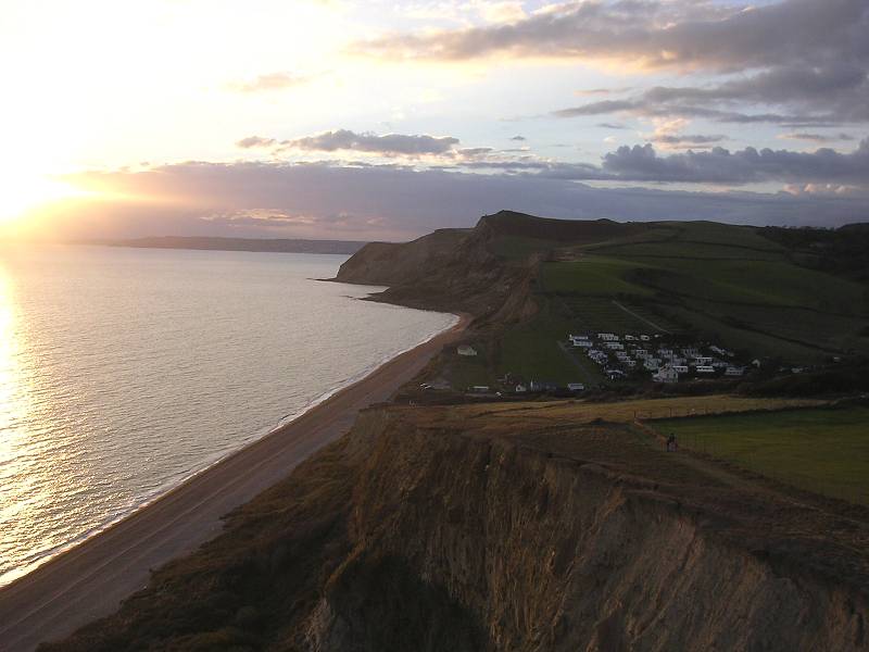 Sunset at Eype