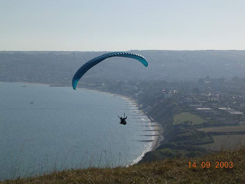 Swanage from White Cliffs (John Pinchin)