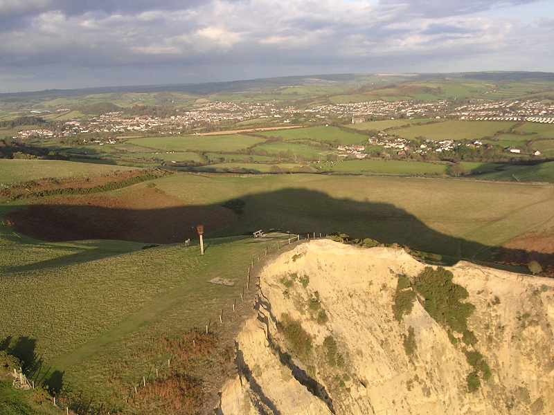 Thorncombe Beacon at sundown
