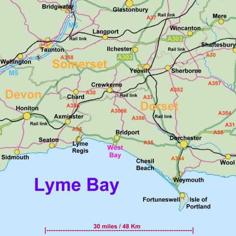 West Bay Map