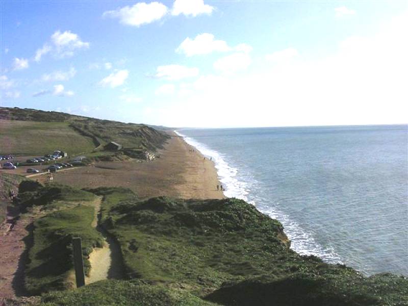 Burton Bradstock Hive Beach looking East (Jon Harvey)