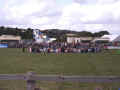 Children watching the herding display