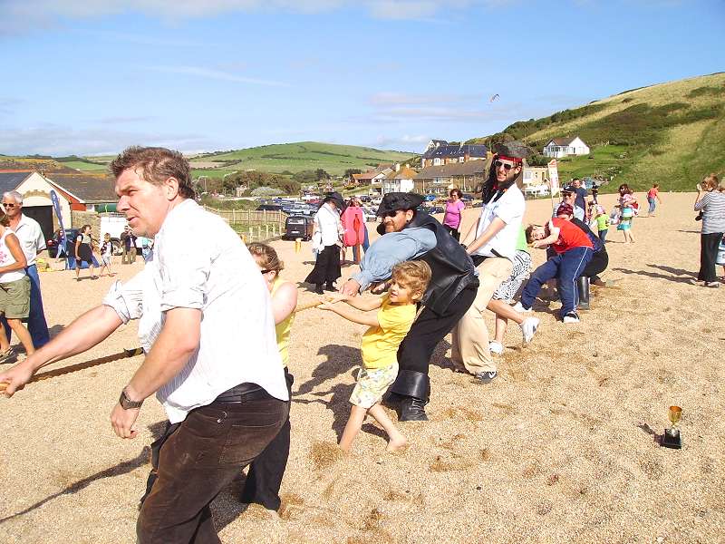 Beach Tug of War