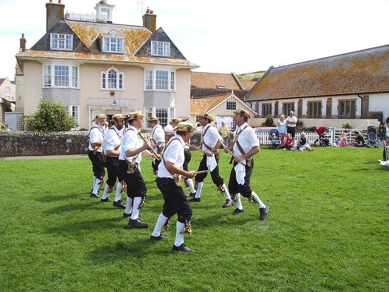 Morris Men Dancing
