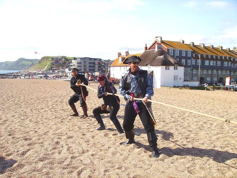Tug of War on East Beach