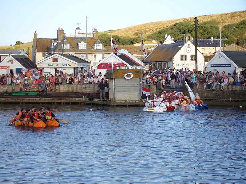 Rafts assemble for heat one