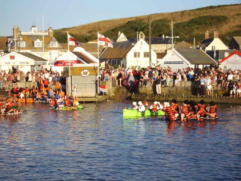 Rafts assemble for heat two