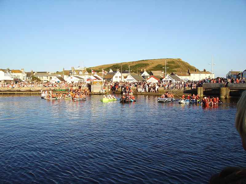 Winners get water bombed