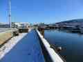 West Bay in the Snow, east around the Harbour