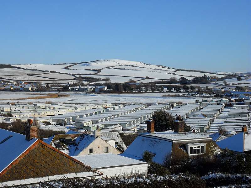 West Bay in the Snow, North Hill