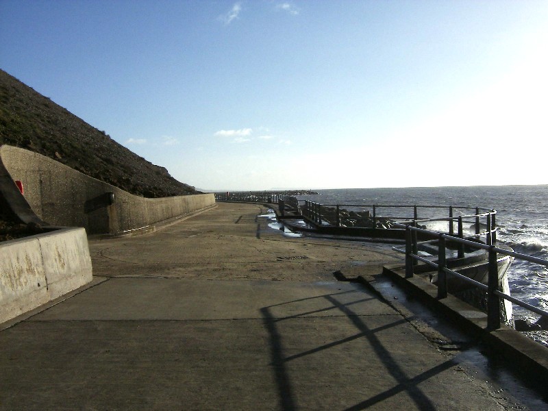 West Bay, Promenade looking East