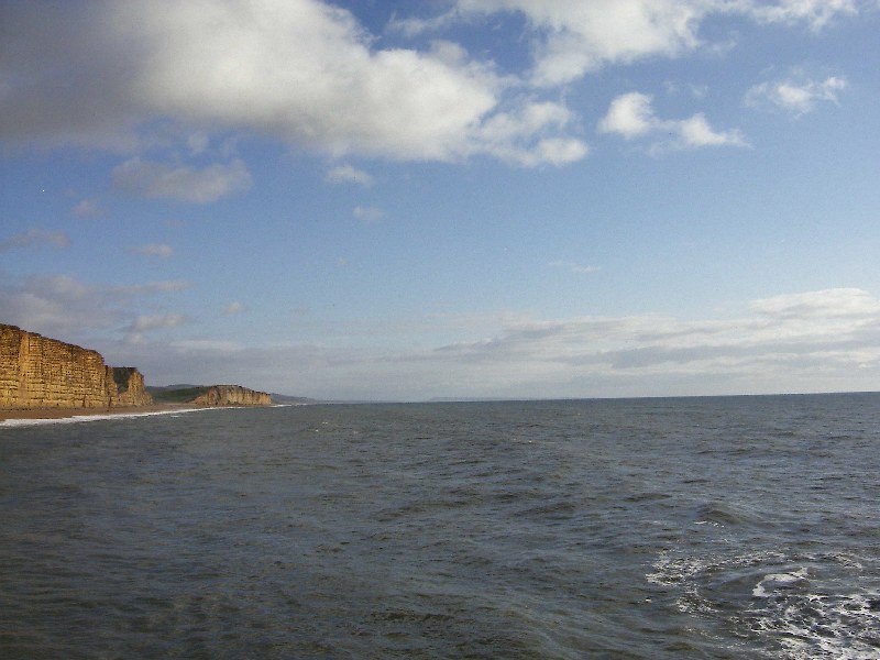 West Bay, Towards Portland Isle from The Jurassic Pier