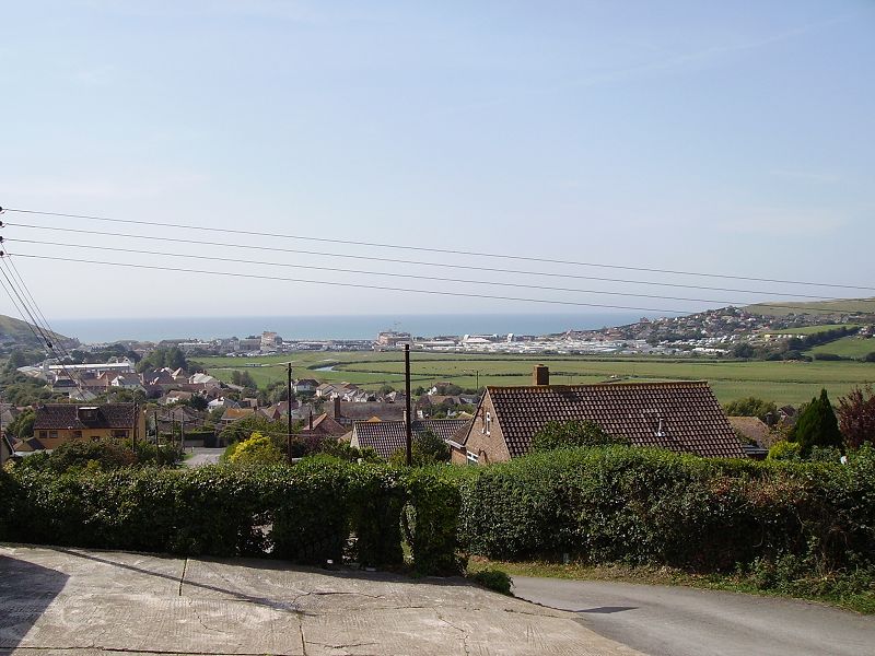 West Bay from Wych Hill