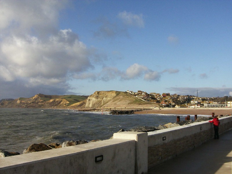 West Bay, West Cliff