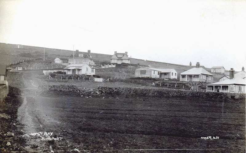 Bungalows on West Cliff...1920's