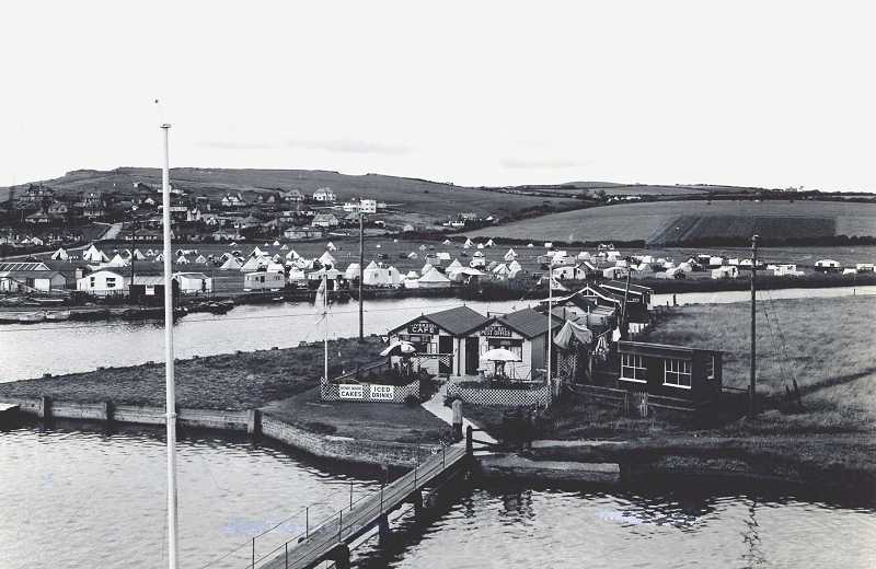 Riverside Cafe and Post Office...1940's