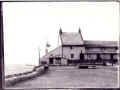 Cottages on East Beach with original thatched roofs